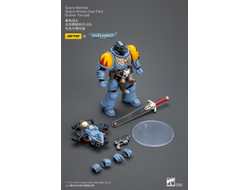 Космодесантник Космических Волков (Warhammer 40k) - КОЛЛЕКЦИОННАЯ ФИГУРКА 1/18 Space Wolves Claw Pack Brother Torrvald (JT2733) - JOYTOY