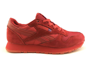 All red reebok classics store