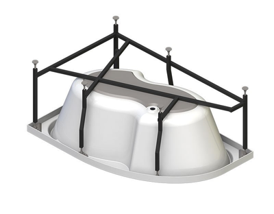 Угловая акриловая ванна Радомир, Ирма 169х110х66 см. L/R