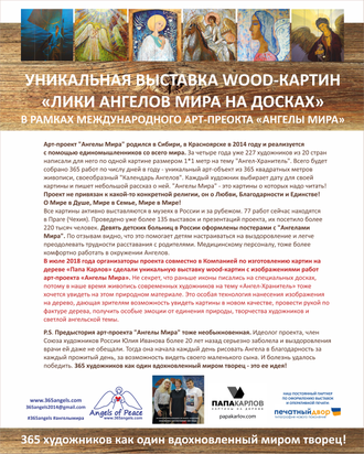 Картина на досках 40*40 см