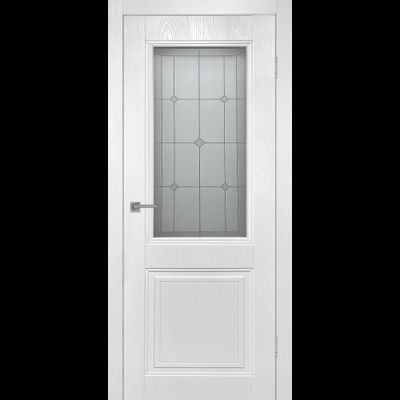 Берген (эмаль Белая) со стеклом