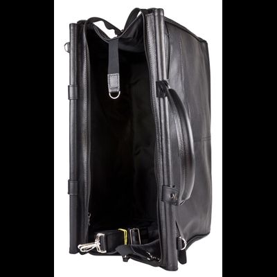 Кожаный саквояж Otranto black (арт. 4006-01)