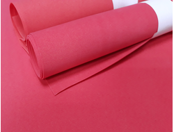 Фоамиран Иран 60х70 см 1мм цвет № 135 светло красный