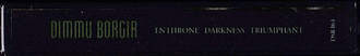 Купить MC Dimmu Borgir - Enthrone Darkness Triumphant в "Музыкальном прилавке" в Липецке