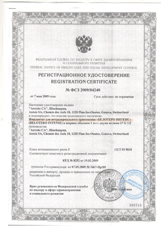 Belotero Intense Lidocaine