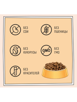 ZILLII Puppy Гипоаллергенный сухой корм для щенков  Индейка с Ягнёнком 0.8 кг