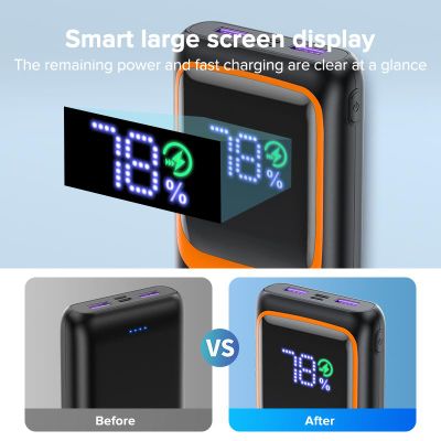 Power Bank PD 22.5 Вт 20000 мАч QOOVI