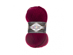 Пряжа Superlana Midi Alize ( СуперЛана Миди)  цвет  Вишня 390