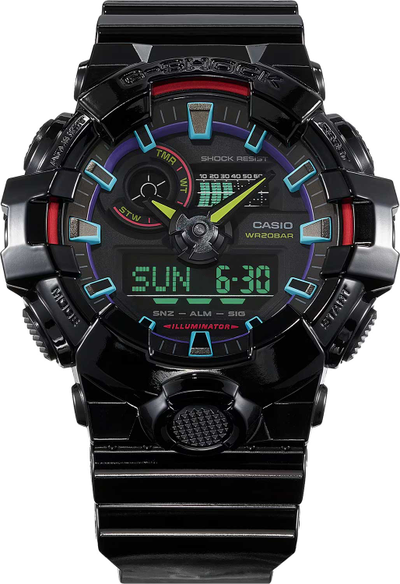 Часы Casio G-Shock GA-700RGB-1A