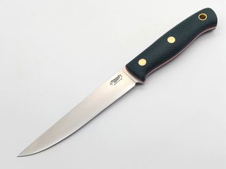 Нож Рыбацкий М сталь N690 микарта изумруд