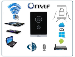 Dahua DHI-VTO2211G-WP уличная вызывная панель видеодомофона, + встроенный считыватель карт