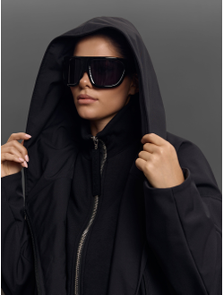 Плащ Train Черный