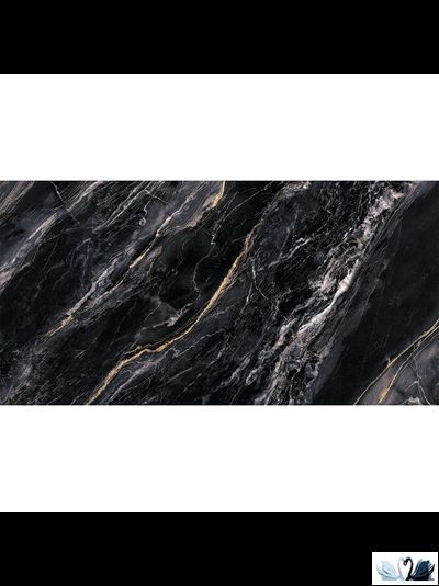 Керамогранит Fusure Ceramic FSS12050 60х120 см черный глянцевый