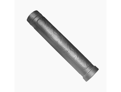 Стартовый чугунный дымоход D130/150 L740 серый