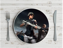 Тарелка PlayerUnknown’s Battlegrounds, PUBG, ПУБГ №15