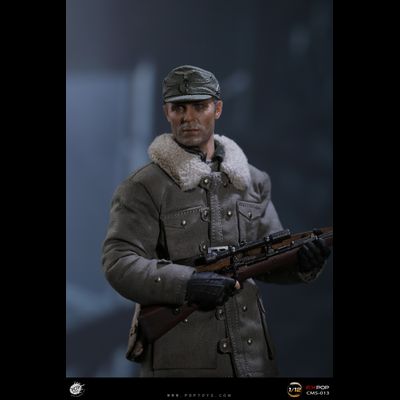Немецкий снайпер Эрвин Кёниг ("Враг у ворот") - КОЛЛЕКЦИОННАЯ ФИГУРКА 1/12 German Sniper Colonel (CMS013) - POPTOYS