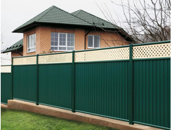 Забор вокруг участка. Купить от производителя. Монтаж забора под ключ | ГОРЗАБОР