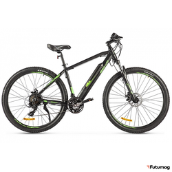 Велогибрид Eltreco Ultra MAX черно-зеленый