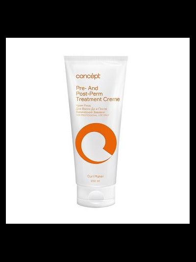 Concept Крем-уход для волос до/после химической завивки (pre&amp;post-perm treatment creme), 150 мл