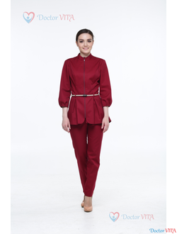 БЛУЗА DOCLIKE DL422 (черный, белый, синий, бордо)