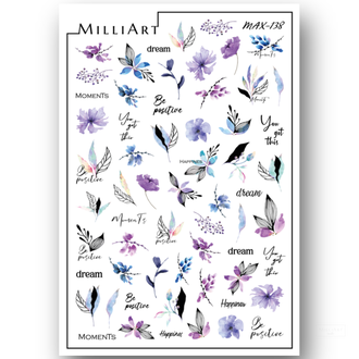 Слайдер-дизайн MilliArt Nails MAX-138