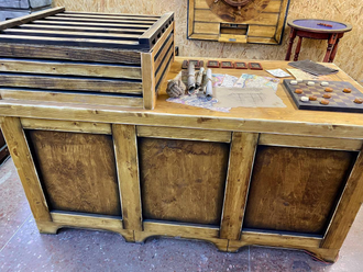 Captain's desk