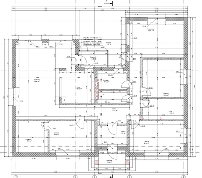 Одноэтажный дом с четырьмя спальнями 160м² (S17)