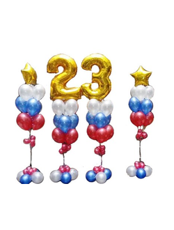 Композиция "23 Февраля-Россия"