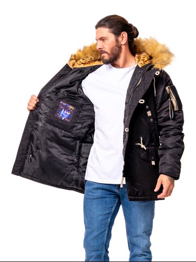 Куртка N3B MILITARY V2 BLACK