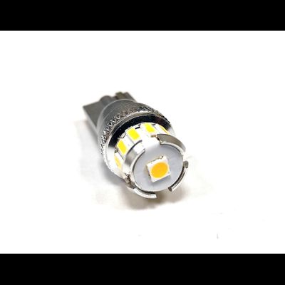 Светодиодная габаритная автолампа T10-2F13-1W (белый), 1шт