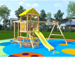 Детская площадка IgraGrad Крафтик со столиком и рукоходом фото