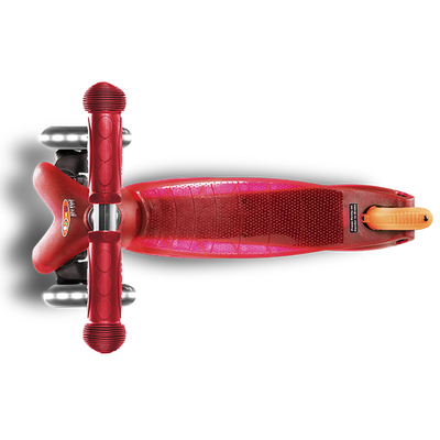 Самокат MINI MICRO КРАСНЫЙ LED СВЕТЯЩИЕСЯ КОЛЕСА