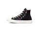 Кеды Converse Chuck Taylor All Star черные высокие с вышивкой
