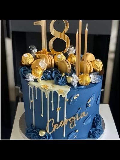 Топпер "18" с подставкой