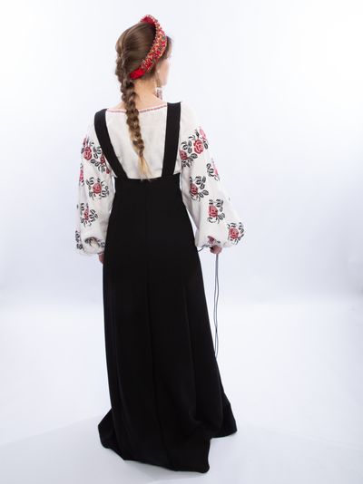 Платье рубаха "Розы"