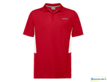Теннисная футболка-поло Head Club Tech Polo Shirt M (red)