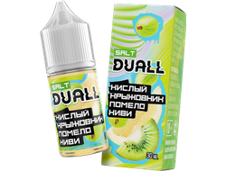 DUALL SALT (STRONG) 30ml - КИСЛЫЙ КРЫЖОВНИК / ПОМЕЛО / КИВИ