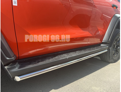 Защита штатного порога труба d42 для Tank 300 2023-