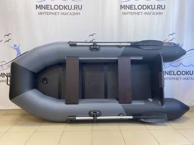 Моторная лодка Таймень NX 2850 слань-книжка киль графит/черный