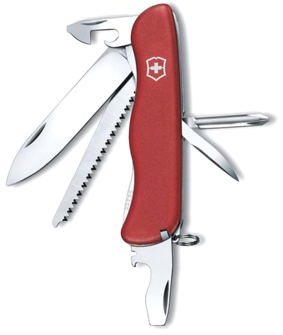 VICTORINOX Trailmaster, 111 мм, 0.8463 с фиксатором лезвия, красный