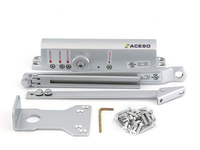 Дверной доводчик с отсрочкой закрывания до 35 секунд. Морозостойкий с ветровым тормозом.