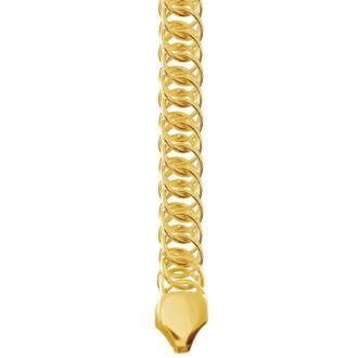 Цепочка Персидское из желтого золота 750 пробы на заказ