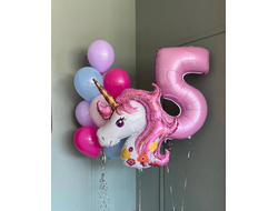 Комплект шаров для девочек №35