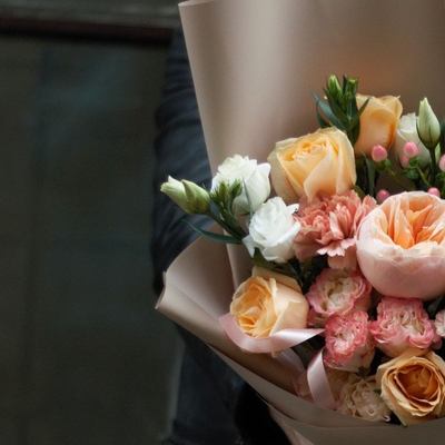 Букет "Peach mood"