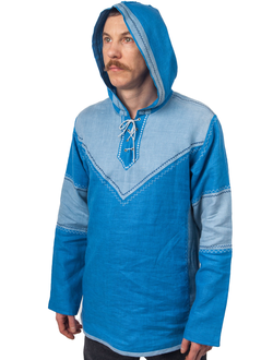 Рубаха с капюшоном "Витязъ" с Алатырем