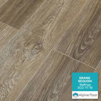 Каменно-полимерная плитка SPC Alpine Floor коллекции Grand Sequoia ECO 11-19 Гранд Секвойя Вайпуа