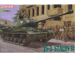Сборная модель: (Dragon 6012) Советский тяжёлый танк ИС-2