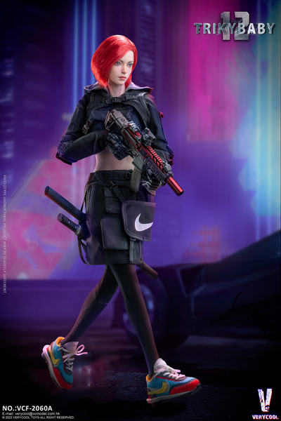 Киберпанк девушка-агент (стандартная версия) - КОЛЛЕКЦИОННАЯ