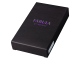 Футляр для ключей FABULA "Kansas", натуральная кожа, отстрочка, 2 кнопки, 60х160х15 мм, черный, KL.7.TX