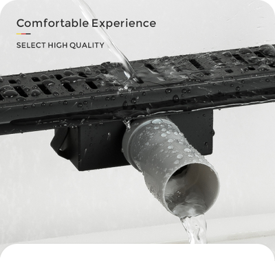 Душевой трап черный 70*800 мм GAPPO G86007-36